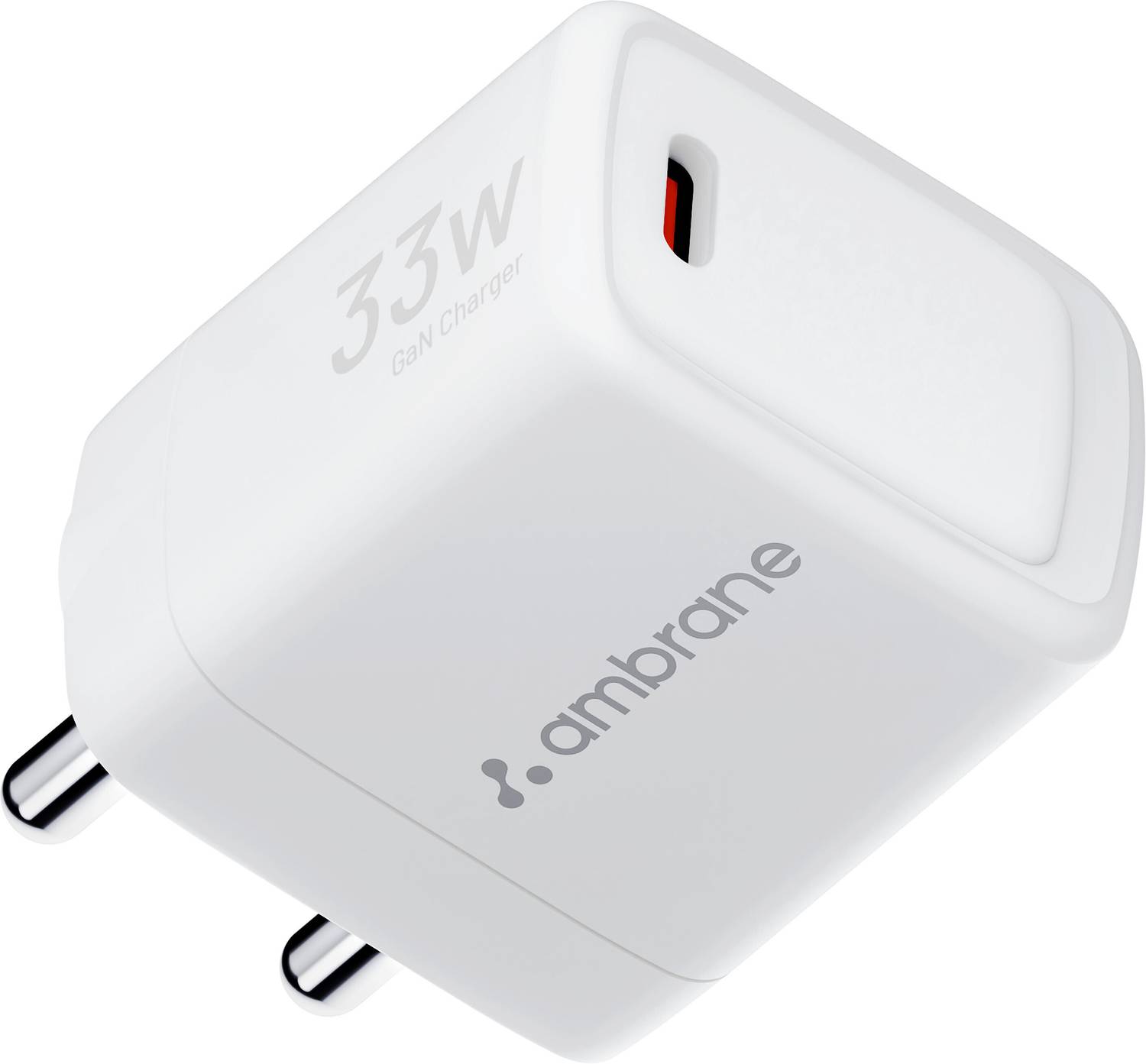 Ambrane 33 W GaN 3 A Wall Charger for Mobile