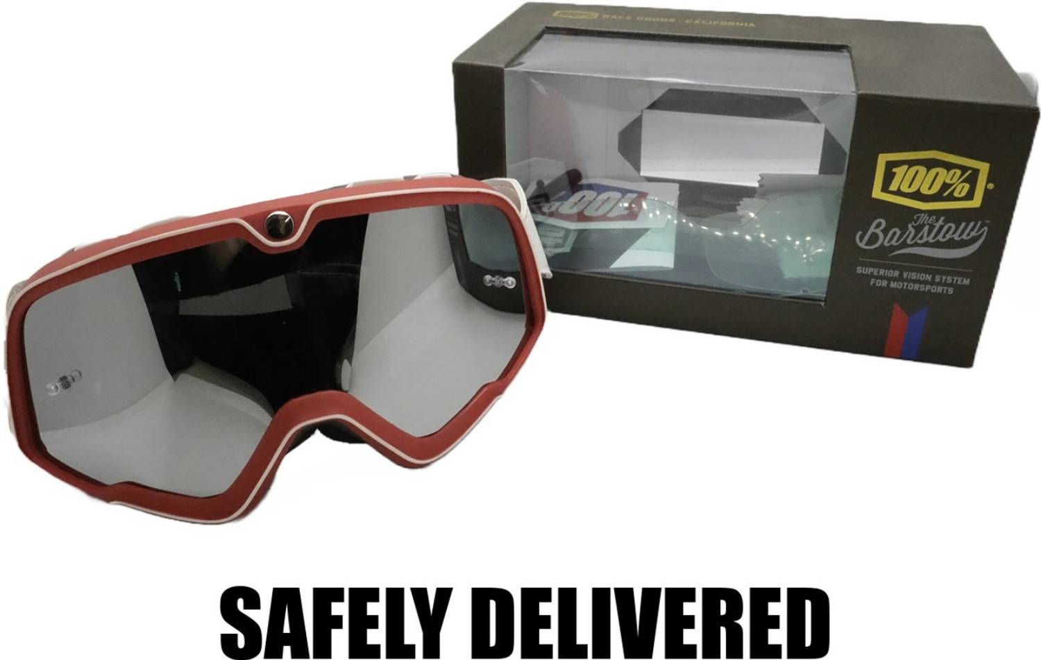 AutoPowerz Adjustable Motorcycle Goggles | Windproof UV Protection for Riders Safety Goggles