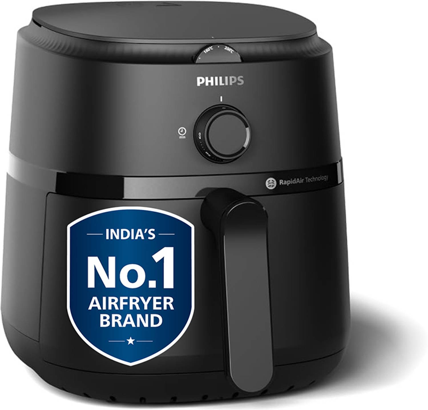 PHILIPS NA120/00 with uses up to 90% less fat, 1500W, with Rapid Air Technology Air Fryer